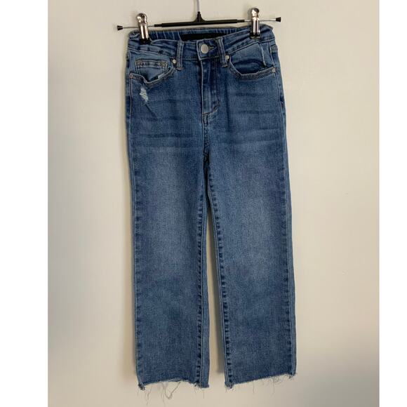 Joe's Jeans wide leg with a‎ raw hem size 8 - Picture 1 of 4